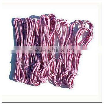 strong stretch round red elastic cord