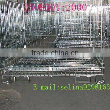 stackable wire meshed containers,wire cages