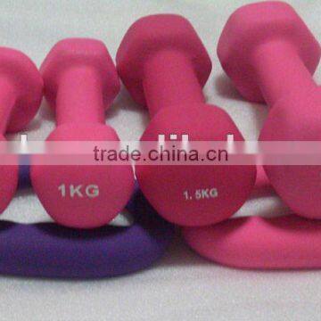 Valeo Neoprene Hand Weights Dumbbells 1kg PINK