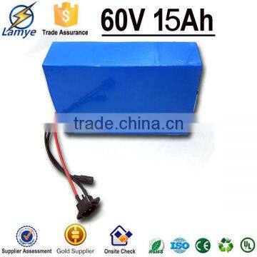 Cylindrical 60V 15Ah Electric Bicycle Battery Pack With Charger 9.6v Ni-cd Rechargeable Battery Pack photo-6