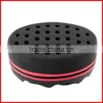 Wave Barber Hair Brush Sponge for Dreads Afro Locs Twist Curls Coil Magic Tool photo-2