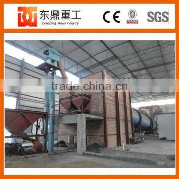 China coal slime drum dryer/lignite coal drying machine with thickenss 18mm