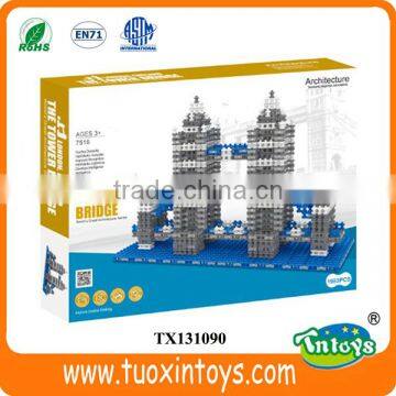 World Famous Building 3D Puzzle Miniature Kids Interlocking Block photo-2