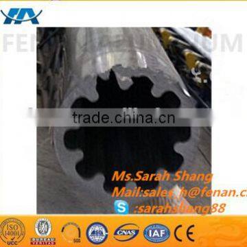 CNC Anodized Aluminium Profile Bending Extrusion Tube Factory,CNC Punched Tubing Aluminium Bent Profile Manufacturer,OEM photo-6