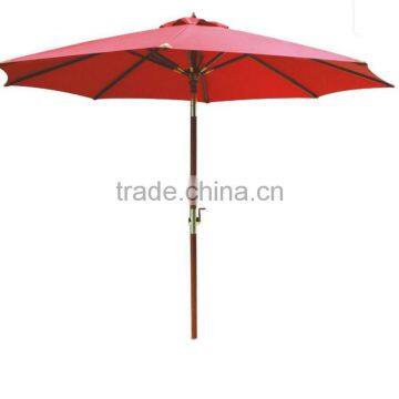 durable frames wood parasol 11761-1