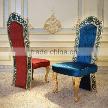 French New Fashion Neo-Classic Marquetry Luxury Dining Table Set/ Fantanstic Vivid Wooden Carving Dining Room Furniture 8 People photo-4