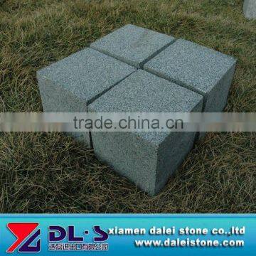 G654 Grey Granite Cubestone