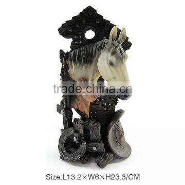 Resin Decorative Horse Head Wall Hanging Product photo-3