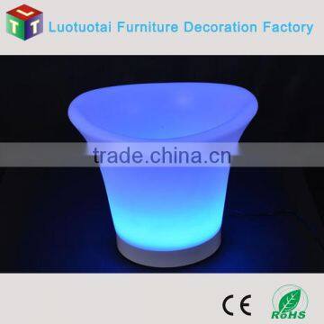 Rechargeable LED Glowing Ice Wine Bucket/beer Holder/wine Cooler photo-2