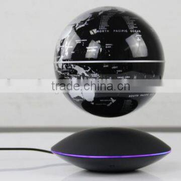 Magnetic Floating Levitation Globe Unique Maglev Globe Silver Color photo-4