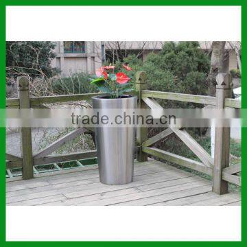 FO-9066 Garden Stainless Steel Self- Watering Planter