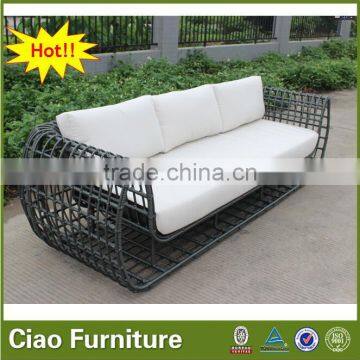 Garden Furniture Outdoor Rattan USA Style Outdoor Big Sofa Set photo-3