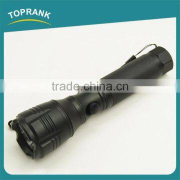 Wholesale 150 lumen aluminum alloy led flashlights torch, Zoomable high power tactical led flashlight