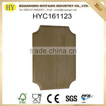 Wholesale Small Custom Natural Unfinished Wooden Cutting Boarding for DIY photo-2