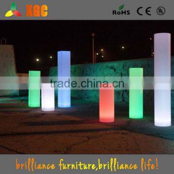 LED Lighting Pillar Candle, Glowing Pillar Design, Led Illuminated Square Pillar Design photo-4