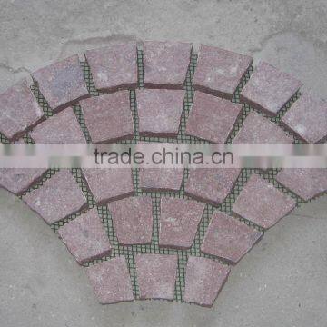 Red Paving Stone Cheap Driveway Paving Stone Granite Paver photo-3