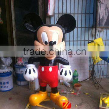 Garden mickey mouse statue