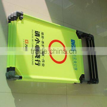 plastic barrier for safety , traffic plastic pliable barrier