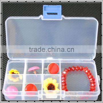 7 Compartments DIY Eyelash Makeup Jewelry Storage Box Pill box