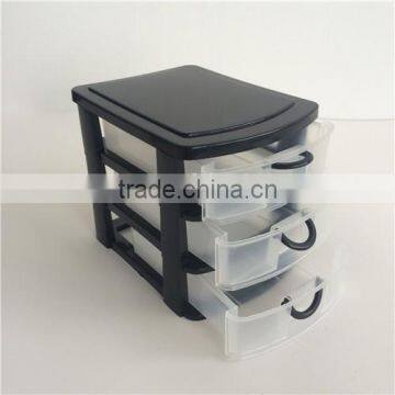 plastic 3 Layer Drawer storage boxes Jewelry Box