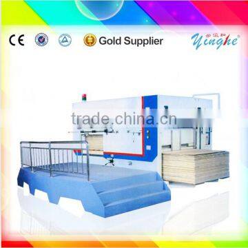 Semi-automatic paper welding box cardboard corrugated box die cutting creasing machine