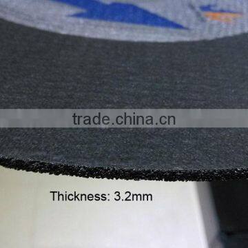 16" 400x3.2x32mm Flat Resin Bonded Reinforced Cutting Wheel for Metal photo-3