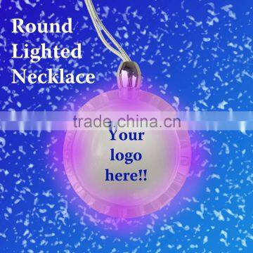 [Super Deal] LED Round Necklace