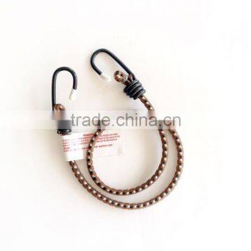 750mm x 8mm Colorful Polyester Elastic Luggage Rope, High Quality Bungee Cord With Hooks for Packing photo-3