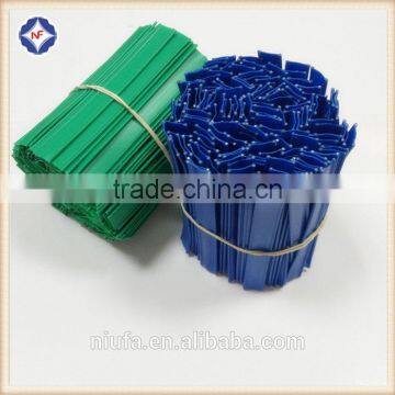 High Quality Plastic Coated Double Metal Wire Twist Ties for Bread Bag photo-6