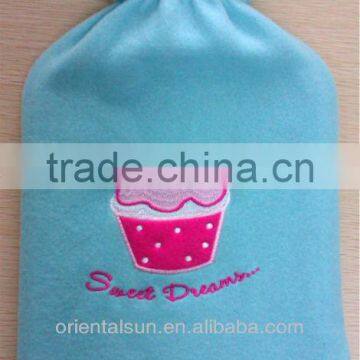 Blue Cake Rubber Hot Water Bottle