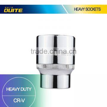 mirror surface CR-V 3/4" heavy duty socket, mirror surface CR-V socket,universal socket