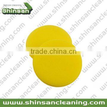 Hot selling car wax applicator/foam polishing pad/car cleaning waxing sponge