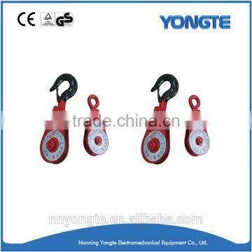 High Quality Selling Wire Rope Pulley Block/5 Ton Manual Chain Pulley Block photo-2