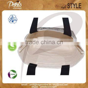 12 Oz Natural Canvas Tote Bag With Web Handle photo-5