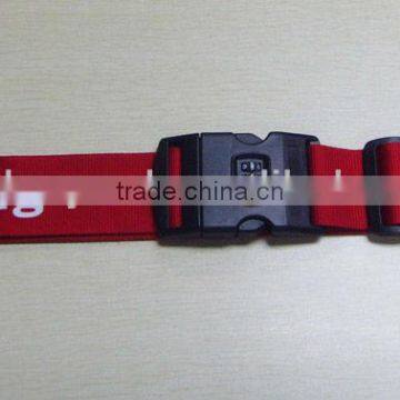 Luggage belt with combination locks