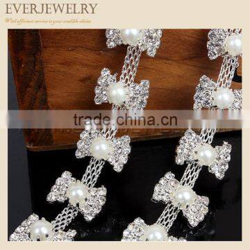 crystal rhinestone fashion cup chain