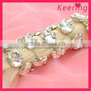 Bridal Crystal Rhinestone Cup Chain Clear Trim WRC-135 photo-3
