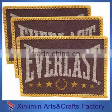 Personalized woven patch fabric logo patch