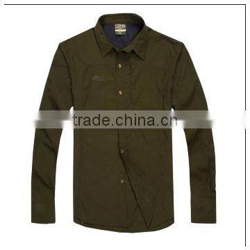 65% cotton 35% polyester dri fit shirt factory Goldjade