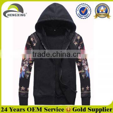 Fashion Custom Zipper-up Sublimation Hoodies