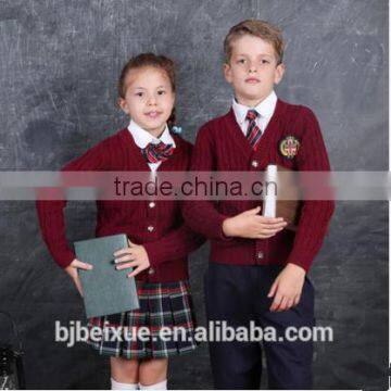 High Quality All Grades England School Uniform New Patterns Design School Girl Uniforms photo-4
