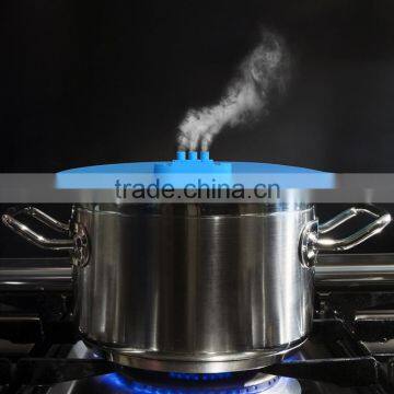 Steam Ship Lid, Steam Ship Pot Cover Silicone Steaming Lid