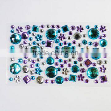 2017 DIY Diamond Rhinestone Adhesive Custom Acrylic Diamond Sticker photo-2