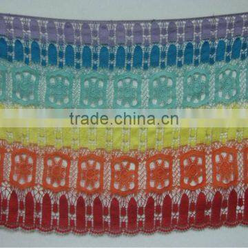 crochet rainbow pattern textile