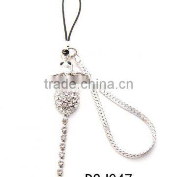 Fashion key chain ,keychain jewelry ,alloy diamond jewely