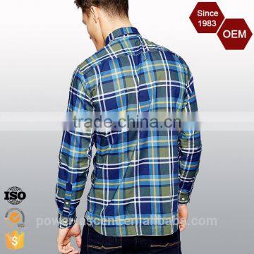2016 Latest Design Plus Size Check Mens Designer Shirts photo-2