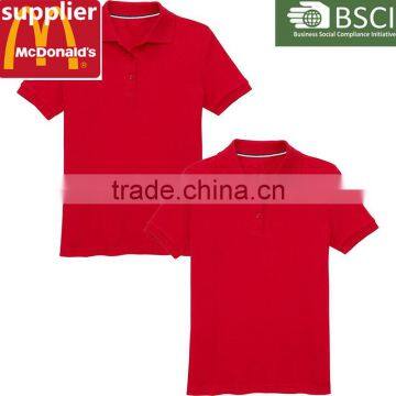 New Design T-shirt Woman TC Polo t Shirt China Factory photo-3