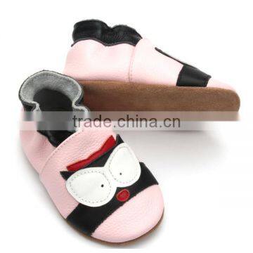 Cute Custom Pictures Newborn Leather Baby Shoes Soft photo-2