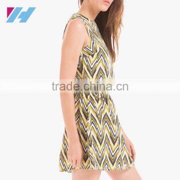 Chinese Women's Fashion Clothing Manufacturers Printed Sexy Shift Dresses photo-3