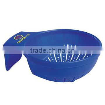 USA Made Over-The-Sink Strainer - attaches to center divide of double basin sink and comes with your logo